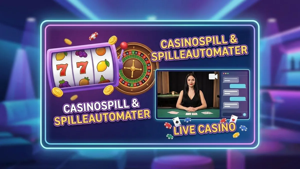 Casinospill og automater